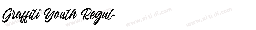 Graffiti Youth Regul字体转换